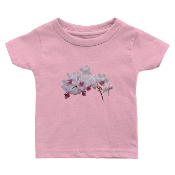 Discover Phalaenopsis Orchids Twilight Rainbow Baby T-shirts