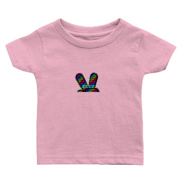 Discover peace-sign multi color wi Baby T-shirts