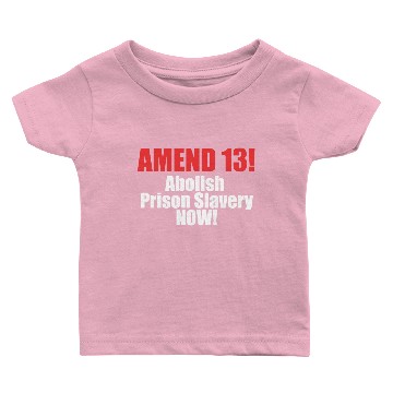 Discover Amend 13 Fitted Baby T-shirts