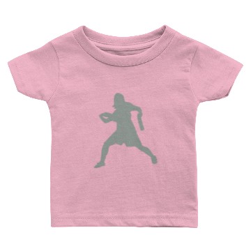 Discover Ultimate Frisbee Hat: Forehand Silhouette Baby T-shirts