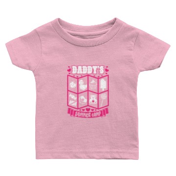 Discover Daddys Summer Camp Baby T-shirts