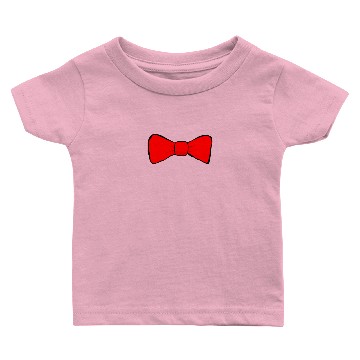 Discover Bow Tie Red Baby T-shirts