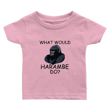 Discover What Would Harambe Do? Baby T-shirts