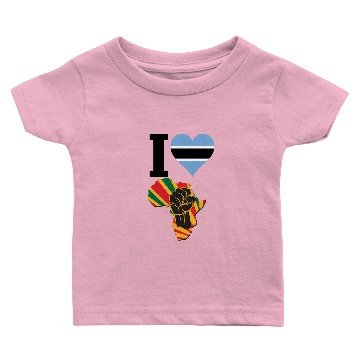Discover Botswana Black Power Baby T-shirts