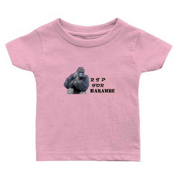 Discover HARAMBE RIP Baby T-shirts