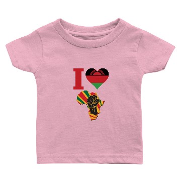 Discover Malawi Black Power Baby T-shirts