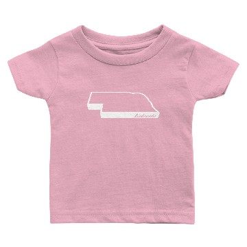 Discover 3D Nebraska State Baby T-shirts