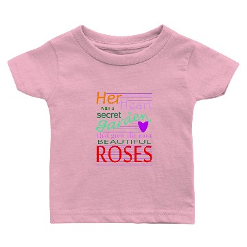 Discover A Secret Garden Baby T-shirts