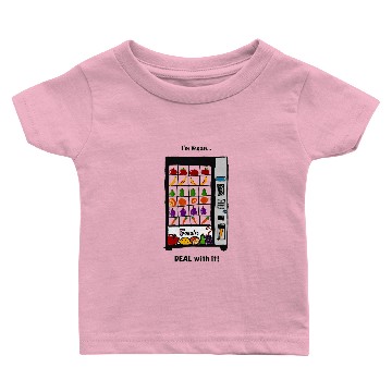 Discover Vegan Vending Machine Baby T-shirts