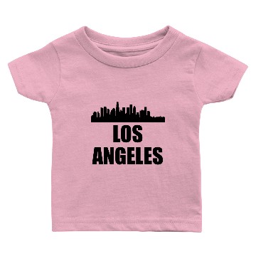 Discover Los Angeles CA Skyline Baby T-shirts