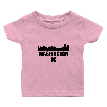 Discover Washington DC Skyline Baby T-shirts
