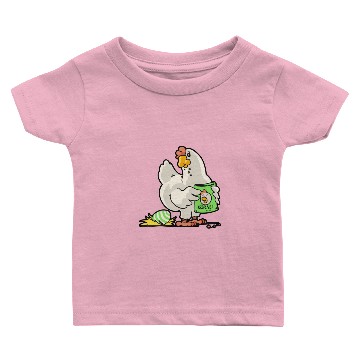 Discover chicken chick poultry easter egg Baby T-shirts