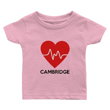 Discover Heart Cambridge Baby T-shirts