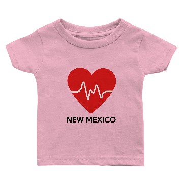 Discover Heart New Mexico Baby T-shirts