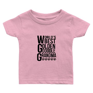 Discover World's Best Goldendoodle Grandma Baby T-shirts
