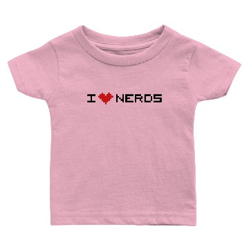 Discover I love nerds Baby T-shirts