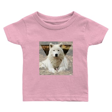 Discover Ivory wolf Baby T-shirts