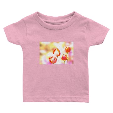 Discover High Key Tulip Quartet Baby T-shirts
