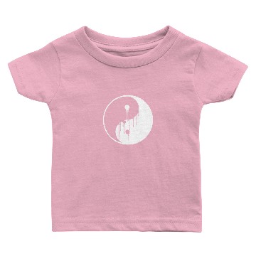 Discover Dripping Ying Yang Baby T-shirts