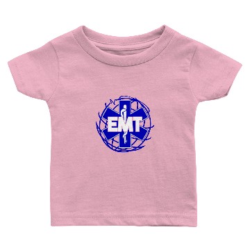 Discover Distressed Emergency Medical Technician Or EMT Baby T-shirts
