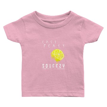 Discover Easy Peasy Lemon Squeezy Baby T-shirts