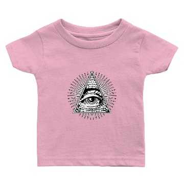 Discover The shining eye Baby T-shirts