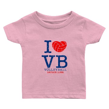 Discover Volleyball Baylor High Baby T-shirts