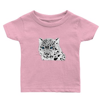 Discover animal snow leopard Baby T-shirts