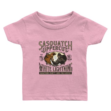 Discover Sasquatch Uppercut Baby T-shirts