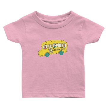 Discover school bus Baby T-shirts