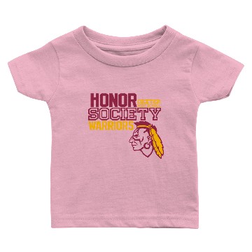 Discover Honor Society Dexter High School Warriors Baby T-shirts