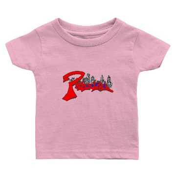 Discover philly skyline mdone1 Baby T-shirts