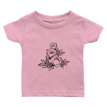 Discover Peony Baby T-shirts