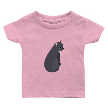 Discover grey cat Baby T-shirts
