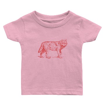 Discover HIPSTER WOLF Baby T-shirts