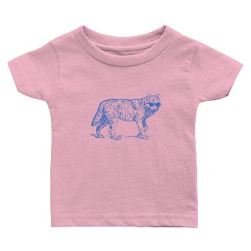 Discover HIPSTER WOLF Baby T-shirts