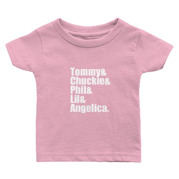 Discover Rugrats Cast Baby T-shirts