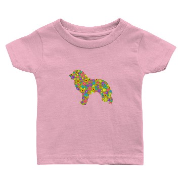 Discover Great Pyrenees Flower Baby T-shirts