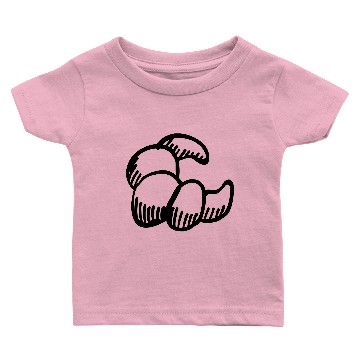 Discover Croissant Baby T-shirts