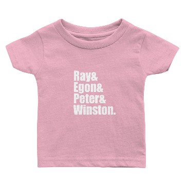Discover Ghostbusters Cast Baby T-shirts