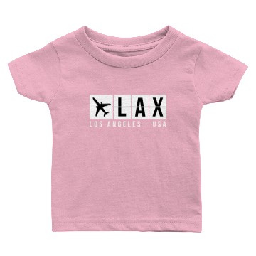 Discover Los Angeles Airport Code Baby T-shirts
