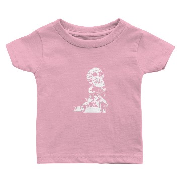 Discover Big Head Skull Baby T-shirts