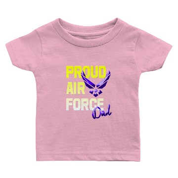 Discover Proud Air Force Dad Baby T-shirts