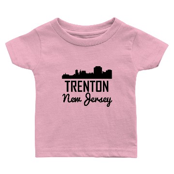 Discover Trenton New Jersey Skyline Baby T-shirts