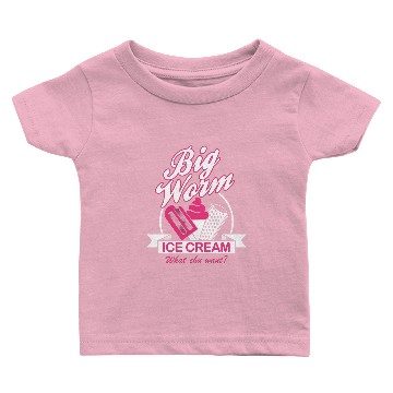 Discover BIG WORM ICE CREAM Baby T-shirts