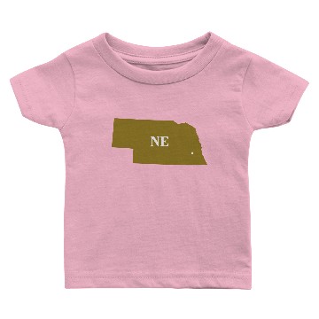 Discover Nebraska Baby T-shirts