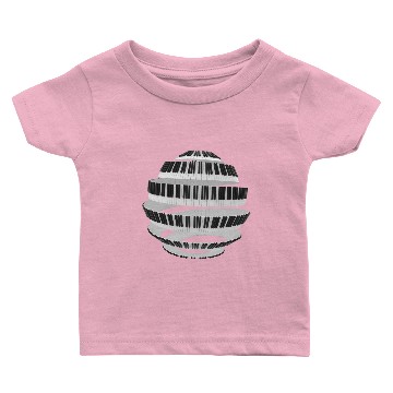 Discover Piano world Baby T-shirts
