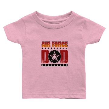 Discover AIR FORCE DAD Baby T-shirts