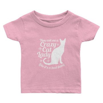 Discover Cat - Crazy cat lady Baby T-shirts
