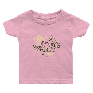 Discover Motorcycle - Route 66 the mother road Baby T-shirts